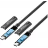 Cable USB-C MicroConnect MC-USB3.2CC05-8K-OP 5 m — compatible con vídeo 8K, USB 3.2