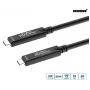 Cable USB-C MicroConnect MC-USB3.2CC10-8K-OP 10 m, compatible con hasta 8K