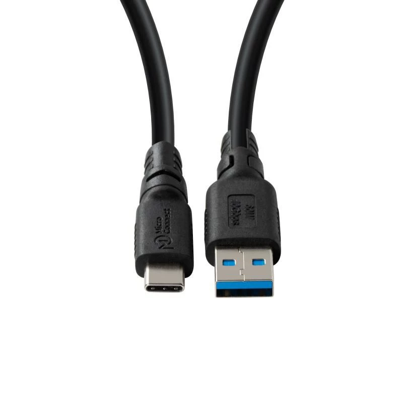 MicroConnect USB3.2AC2-LSZH ColorFlex cable USB-C a USB-A, USB 3.2, 60 W, 10 Gbps, LSZH