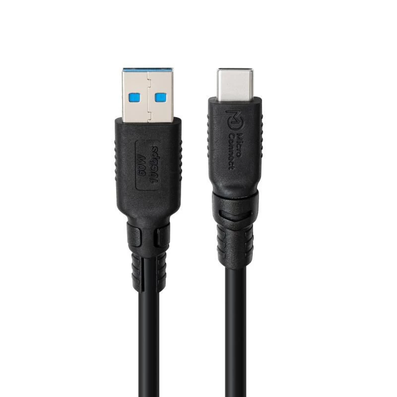 MicroConnect USB3.2AC3-LSZH ColorFlex cable USB-C a USB-A, USB 3.2, 60 W, 10 Gbps, LSZH
