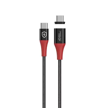 Cable de carga magnético USB-C MicroConnect MC-MAGNETIC-CUSBC-SC-240W – 240 W Power Delivery, conector magnético extraíble