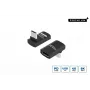 MicroConnect USB4-CCFAS90-240W Premium USB4 Gen 3x2 adaptador USB-C horizontal de 90°, 240 W, 40 Gbps