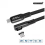 Microconnect MC-LS-USB4CC0.5-A Cable USB 0,5 m USB-C negro