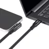 Microconnect MC-LS-USB4CC1.0-A Cable USB 1 m USB C negro
