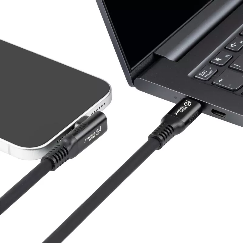 Microconnect MC-LS-USB4CC1.0-A Cable USB 1 m USB C negro