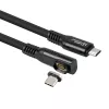 Microconnect MC-LS-USB4CC1.0-A Cable USB 1 m USB C negro