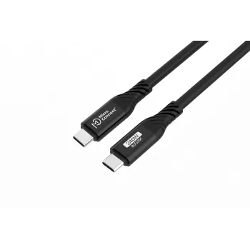 Microconnect USB4CC05-240W-80GBPS Cable USB USB4 Gen 3x2 0,5 m USB C negro