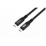 MicroConnect USB4CC05-240W-80GBPS Premium cable USB4 Gen 4 USB-C, 0,5 m, 80 Gbps, 240 W