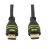 Cable HDMI High Speed con Ethernet A/A M/M Techly 2 m negro ICOC HDMI-4-020