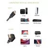 Cable HDMI High Speed con Ethernet A/A M/M en ángulo Techly 5 m negro ICOC HDMI-LE-050