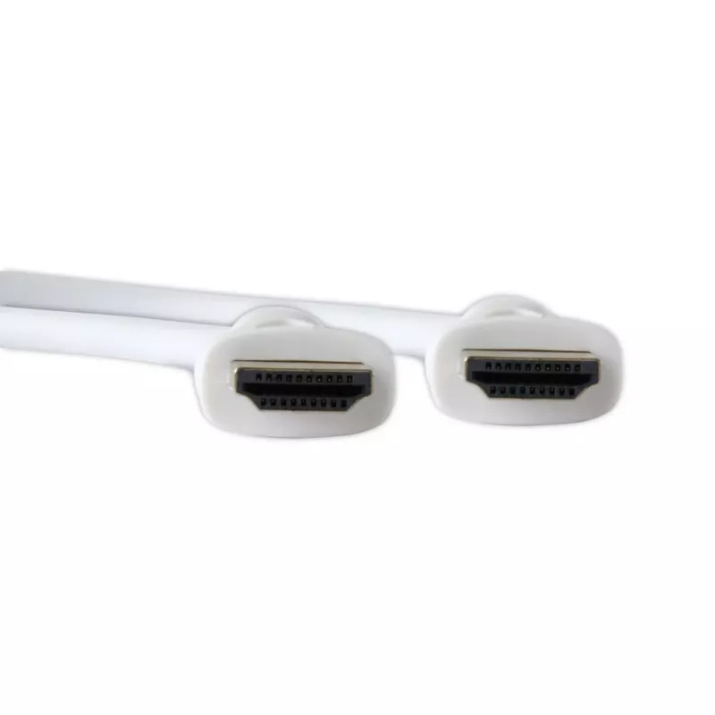 Cable HDMI Techly ICOC HDMI-4-005NWT 0,5 m HDMI Type-A (estándar) blanco