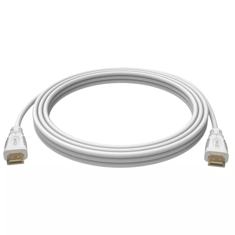 Cable HDMI Techly ICOC HDMI-4-005NWT 0,5 m HDMI Type-A (estándar) blanco