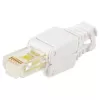 Empalme de cables LOGON TWP8P8TP RJ-45 Cat5e, transparente/blanco/amarillo, pack de 10