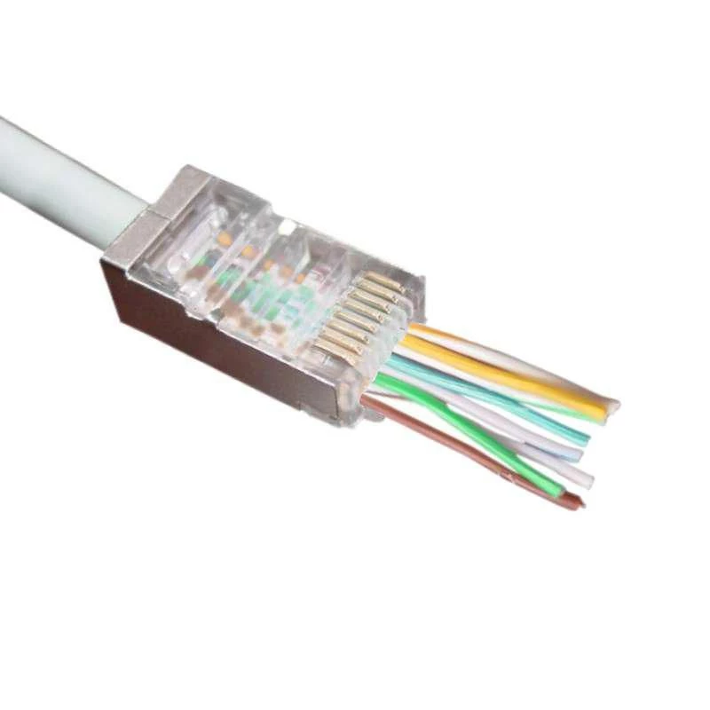 MicroConnect CON6FTPE conector RJ45 modular Easy Cat6 FTP (100 uds.)