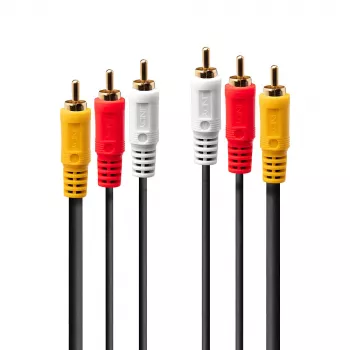 Cable Premium AV Lindy 2 m 3xCinch a 3xCinch