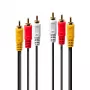 Cable Premium AV Lindy 2 m 3xCinch a 3xCinch