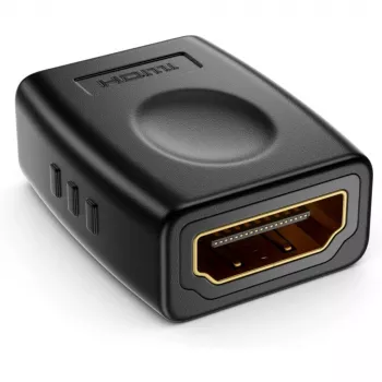 Adaptador de cable Techly IADAP-HDMI-F/F negro