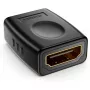 Adaptador de cable Techly IADAP-HDMI-F/F negro