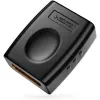 Adaptador de cable Techly IADAP-HDMI-F/F negro