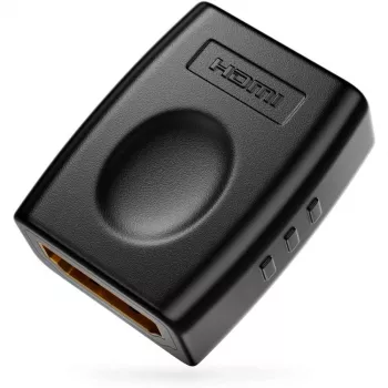 Adaptador de cable Techly IADAP-HDMI-F/F negro
