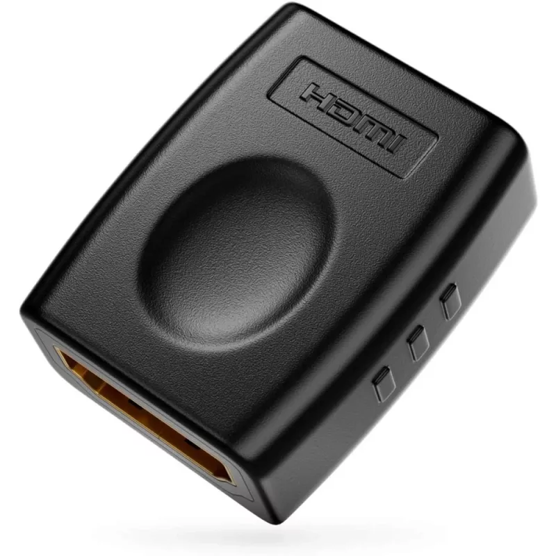 Adaptador de cable Techly IADAP-HDMI-F/F negro