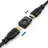 Adaptador de cable Techly IADAP-HDMI-F/F negro