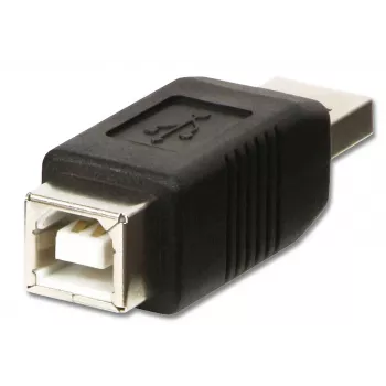 Adaptador USB Lindy USB A macho a B hembra 71231