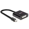 Convertidor activo Lindy Mini DisplayPort a DVI 0,16 m negro