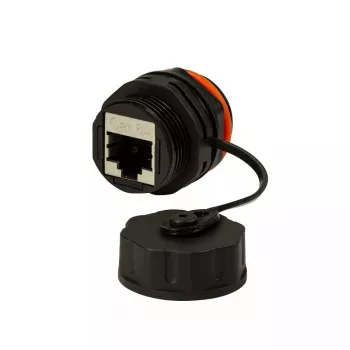 Adaptador de cable LOGON NETWORKING TWPGLAND83 RJ-45 negro