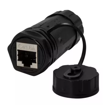 Adaptador de cable LOGON NETWORKING TWPGLAND84 RJ-45 negro