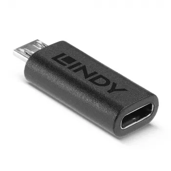 Adaptador USB 2.0 Type Micro-B a C Lindy 41903