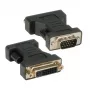 Adaptador Techly DVI a VGA analógico H/M IADAP DVI-9100, VGA, DVI-I, negro
