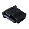 Adaptador de cable DVI-D negro Techly IADAP-DVI-HDMI-F
