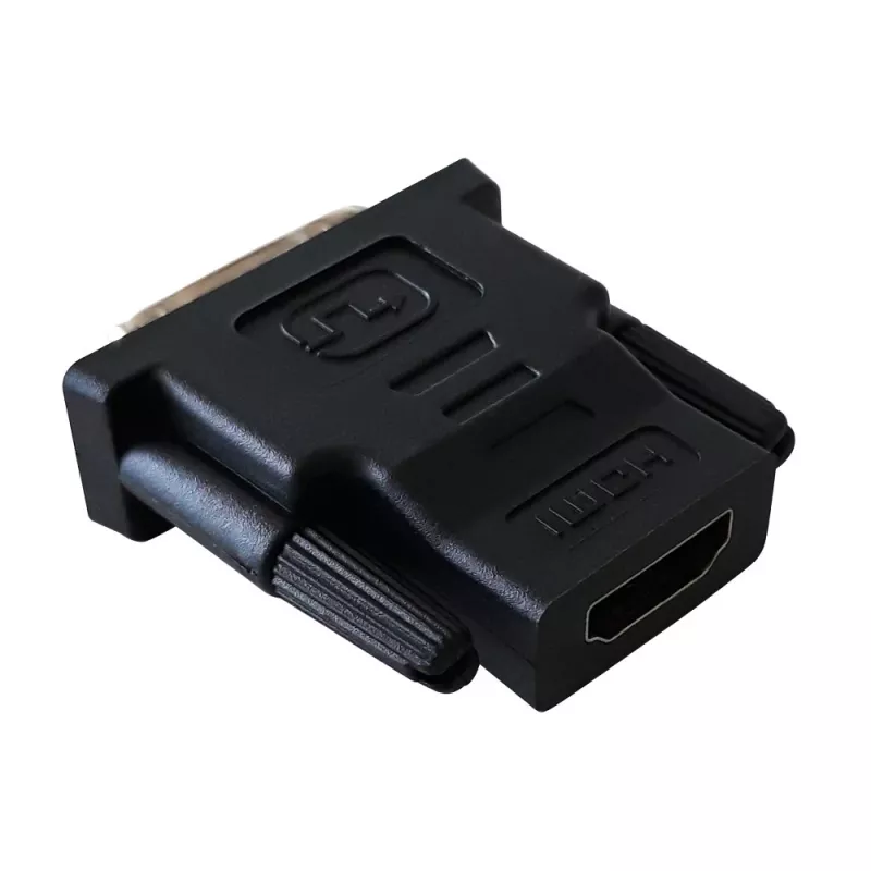 Adaptador de cable DVI-D negro Techly IADAP-DVI-HDMI-F