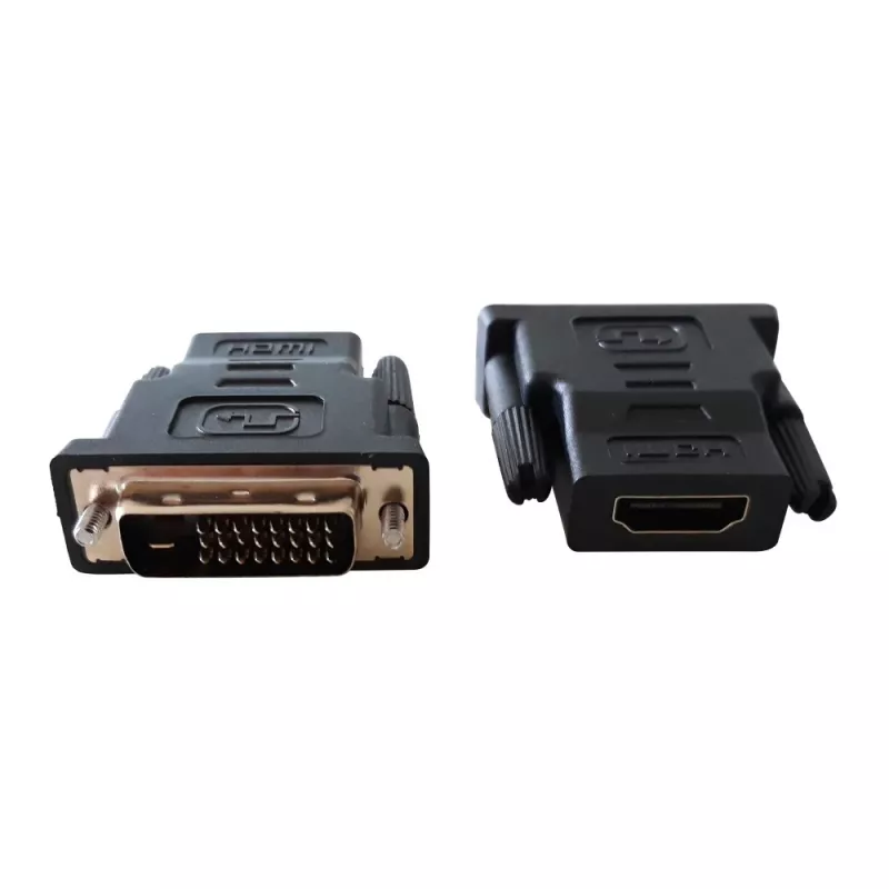 Adaptador de cable DVI-D negro Techly IADAP-DVI-HDMI-F