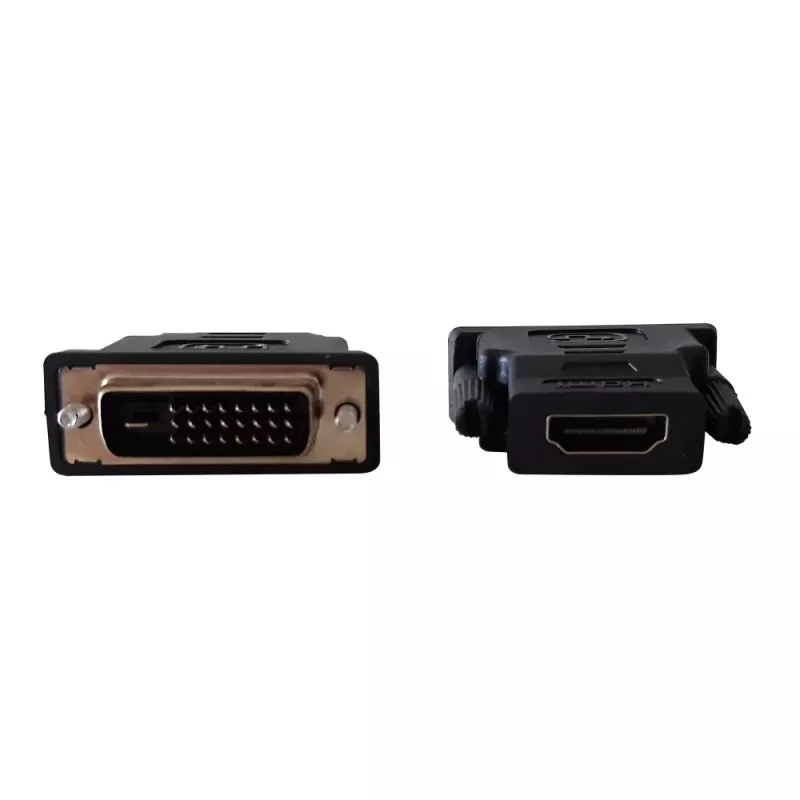 Adaptador de cable DVI-D negro Techly IADAP-DVI-HDMI-F