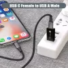 Adaptador USB Techly IADAP USB3-AFT USB A a USB C negro