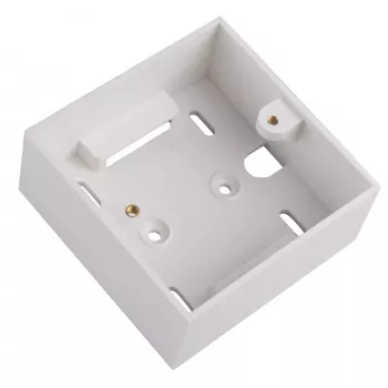 Caja de empotrar Lanview LVN126078UK blanca 86x86x36 mm