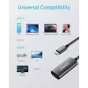 Adaptador gráfico USB Anker A83120A1 — USB 3.2 Gen 1, negro/gris, cable 0,15 m