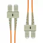 Cable de fibra óptica ProXtend SC-SC UPC OM1 Duplex 10M