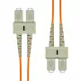 Cable de fibra óptica ProXtend SC-SC UPC OM2 dúplex MM 7 m