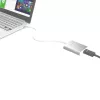 Adaptador de pantalla j5create JUA354 USB 3.0 a 4K HDMI plateado