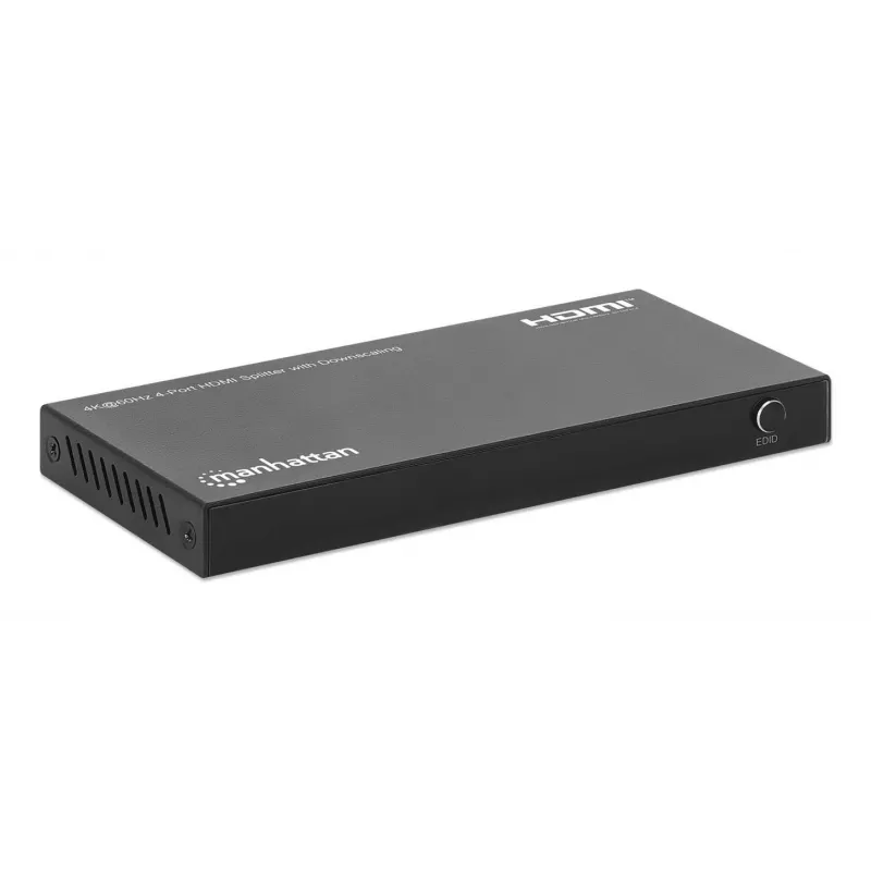 Splitter HDMI Manhattan 4 puertos 4K@60Hz con reducción de escala
