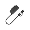 Conceptronic ABBY21B Adaptador SATA USB 3.0 con fuente de alimentación, 2,5