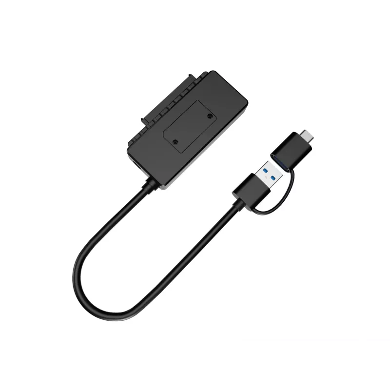 Conceptronic ABBY21B Adaptador SATA USB 3.0 con fuente de alimentación, 2,5
