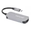 Manhattan Dock/Hub USB-C HDMI USB-A USB-C 100W Power Delivery 4K 60Hz