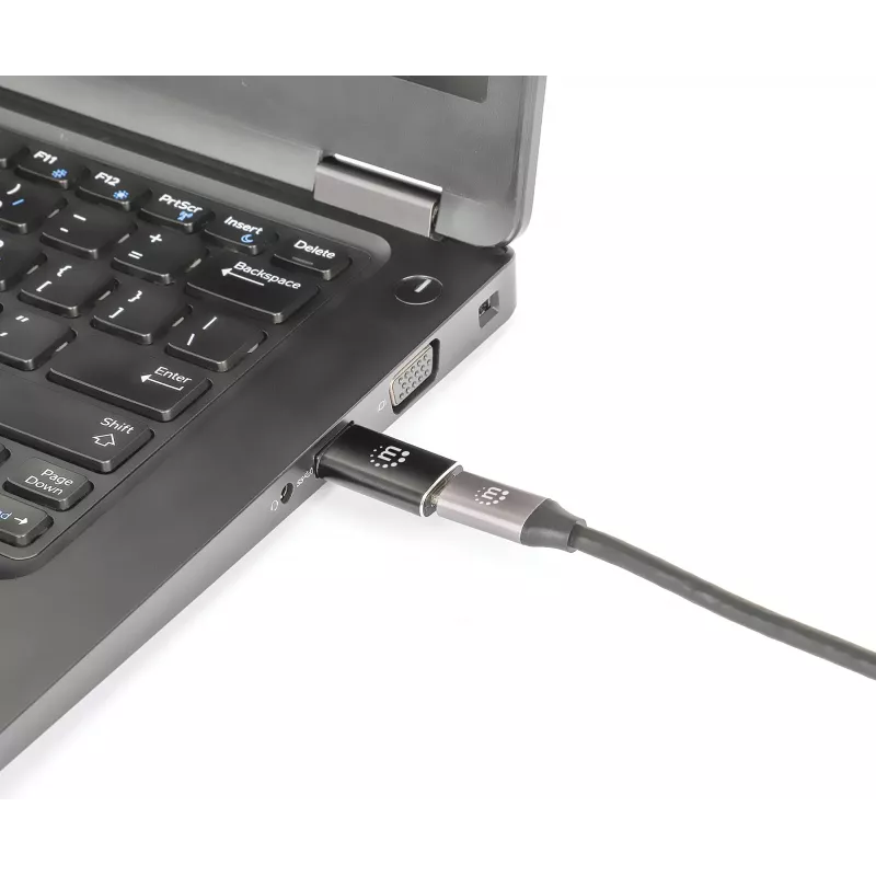Manhattan 153980 adaptador de USB-C (hembra) a USB-A (macho), USB 3.2 Gen 2, 10 Gbps