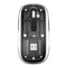 Ratón inalámbrico Manhattan Transparente recargable USB