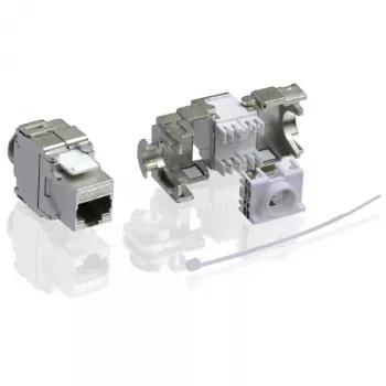 Conector Keystone RJ-45 Cat.6a apantallado sin herramientas VALUE 26.99.0366