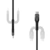 Cable de alimentación USB-C a USB-C EATON Urban Armor Gear Kevlar Core 1,5 m, USB 2.0, negro/gris